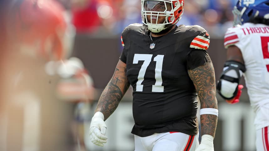 Jedrick Wills Jr., Giants, Browns