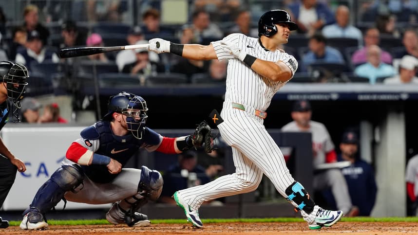 MLB: Boston Red Sox at New York Yankees, jasson dominguez
