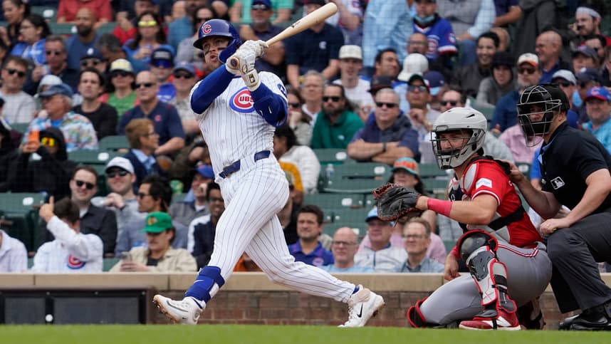 MLB: Cincinnati Reds at Chicago Cubs