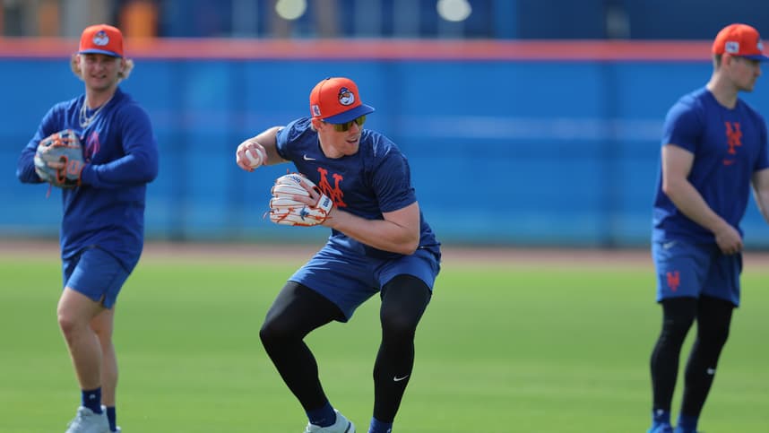 MLB: New York Mets-Workouts, brett baty