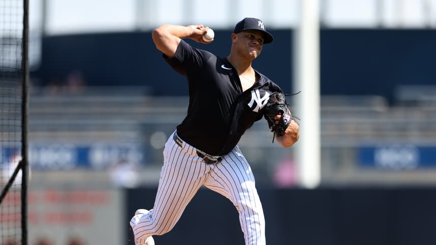 MLB: New York Yankees-Workouts, fernando cruz