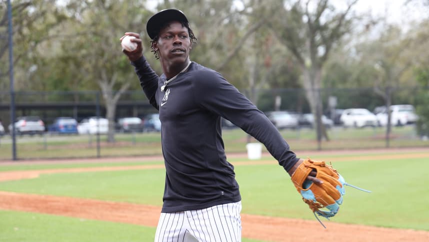 MLB: New York Yankees-Workouts, jazz chisholm