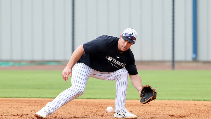 MLB: New York Yankees-Workouts, paul goldschmidt