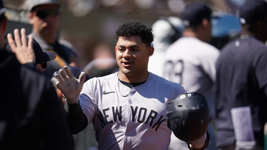 MLB: New York Yankees at Oakland Athletics, jasson dominguez