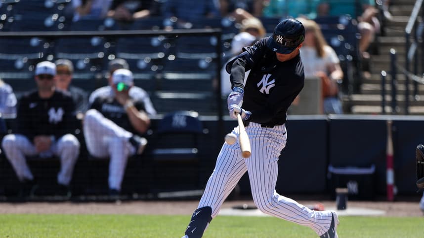 MLB: Spring Training-Detroit Tigers at New York Yankees, cody bellinger