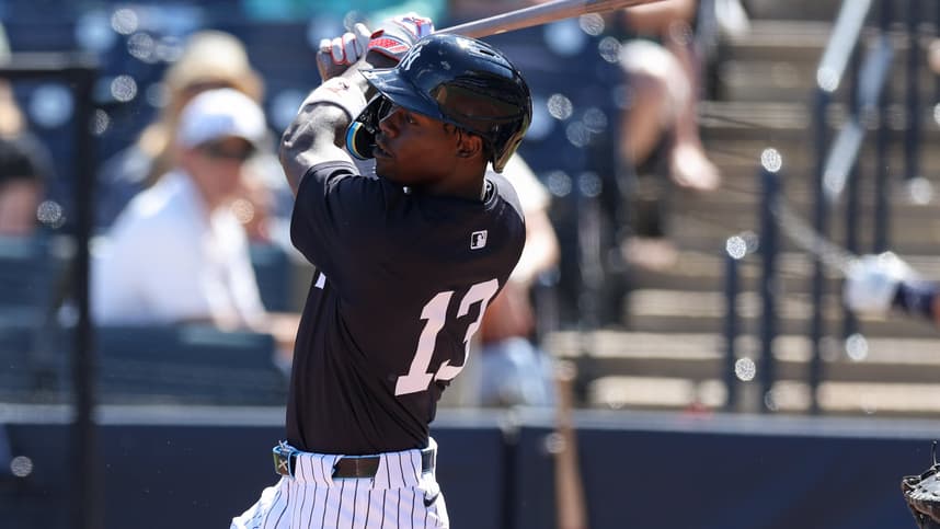 MLB: Spring Training-Detroit Tigers at New York Yankees, jazz chisholm