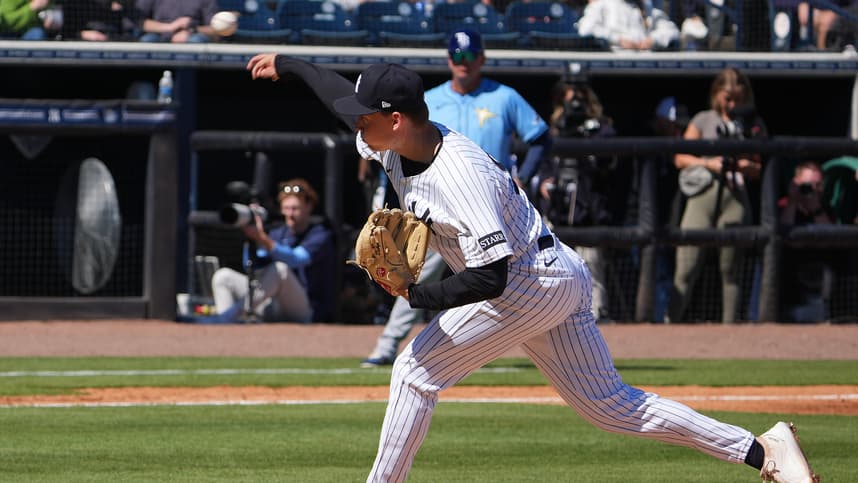 MLB: Spring Training-Tampa Bay Rays at New York Yankees