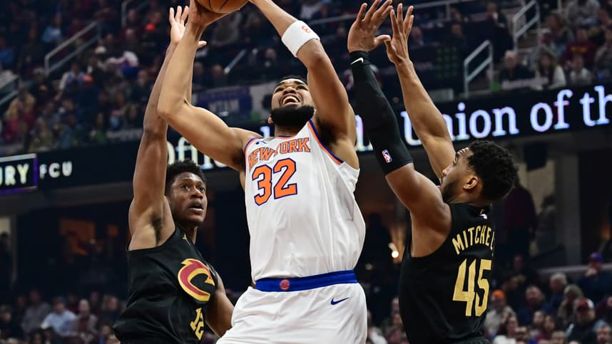 NBA: New York Knicks at Cleveland Cavaliers
