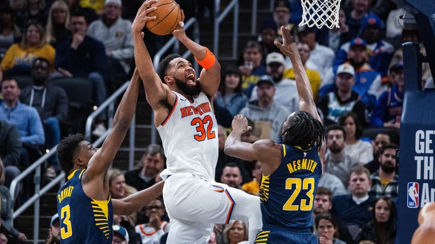 NBA: New York Knicks at Indiana Pacers