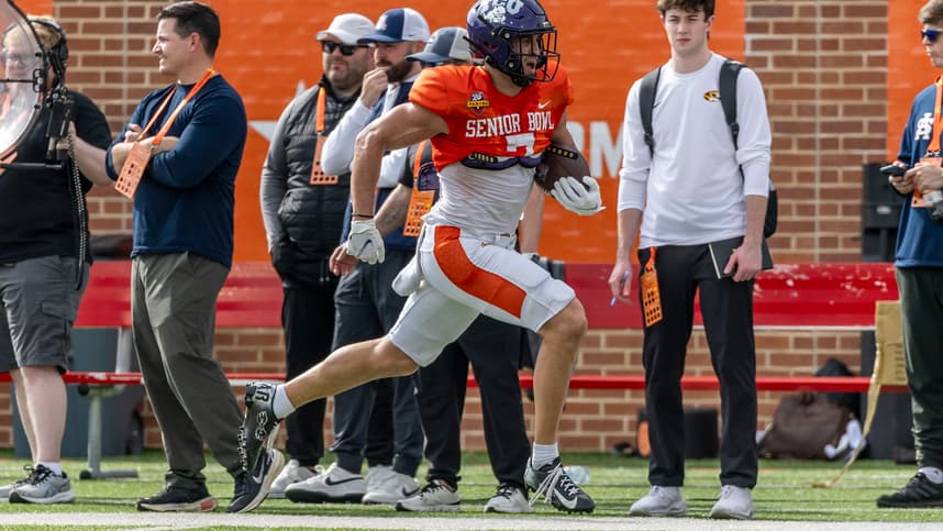 Jack Bech, 2025 NFL Draft, Giants, Senior Bowl