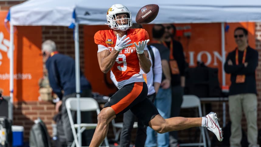 NCAA Football: Senior Bowl, jayden higgins, new york giants