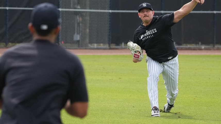MLB: New York Yankees-Workouts