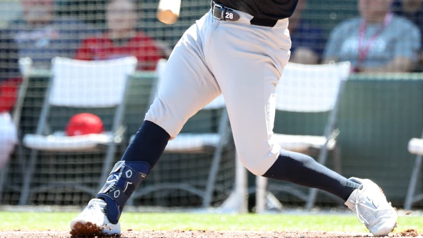 MLB: Spring Training-New York Yankees at Atlanta Braves, austin wells