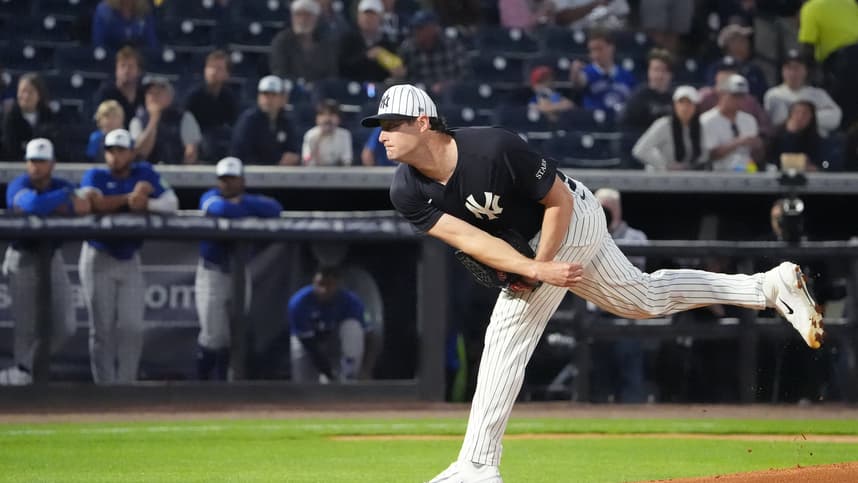 MLB: Spring Training-Toronto Blue Jays at New York Yankees, gerrit cole
