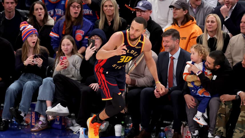 NBA: Golden State Warriors at New York Knicks