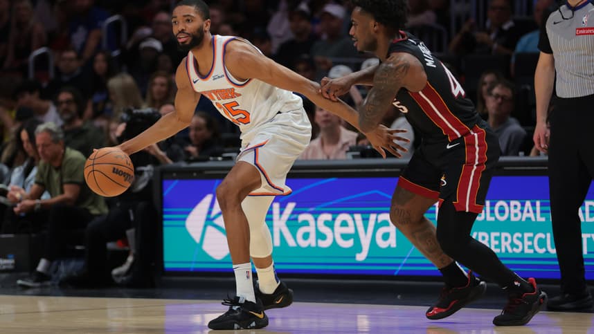 NBA: New York Knicks at Miami Heat