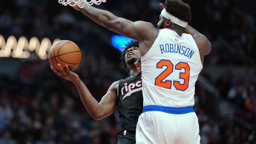 NBA: New York Knicks at Portland Trail Blazers