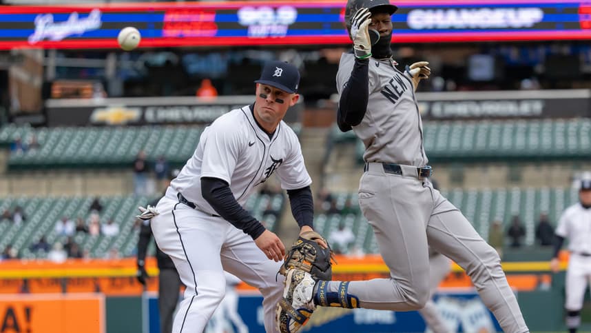 MLB: New York Yankees at Detroit Tigers, jazz chisholm