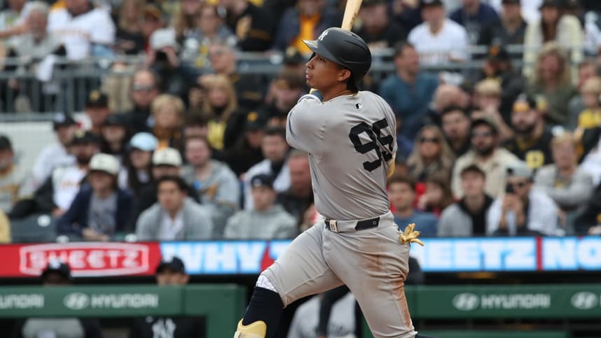 MLB: New York Yankees at Pittsburgh Pirates, oswaldo cabrera