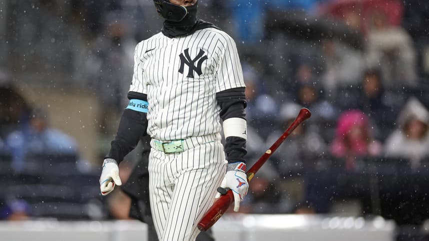 MLB: San Francisco Giants at New York Yankees, jazz chisholm
