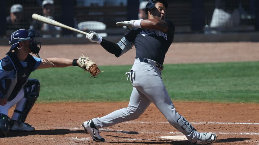 MLB: Spring Training-New York Yankees at Tampa Bay Rays, jorbit vivas