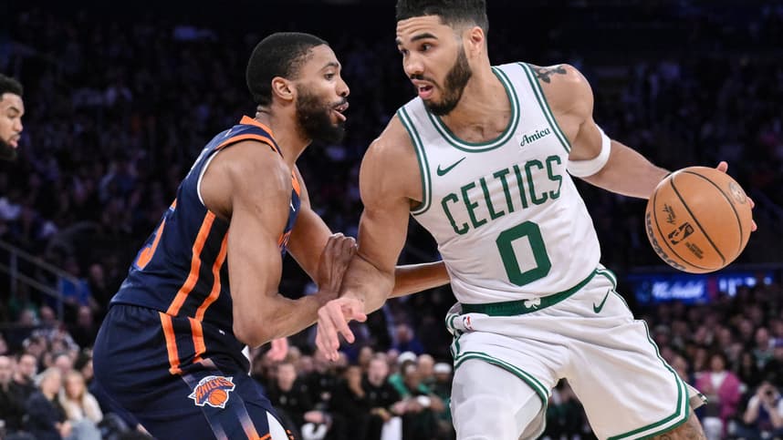 NBA: Boston Celtics at New York Knicks