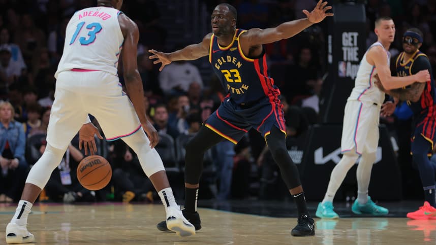 NBA: Golden State Warriors at Miami Heat