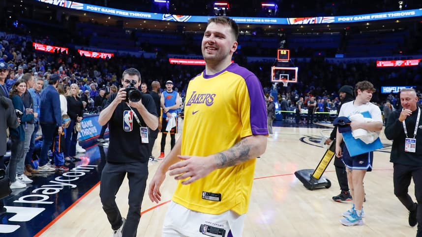 NBA: Los Angeles Lakers at Oklahoma City Thunder