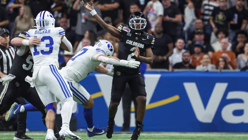 NCAA Football: Alamo Bowl-Brigham Young at Colorado, shedeur sanders