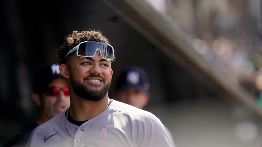 MLB: New York Yankees at Athletics, jasson dominguez