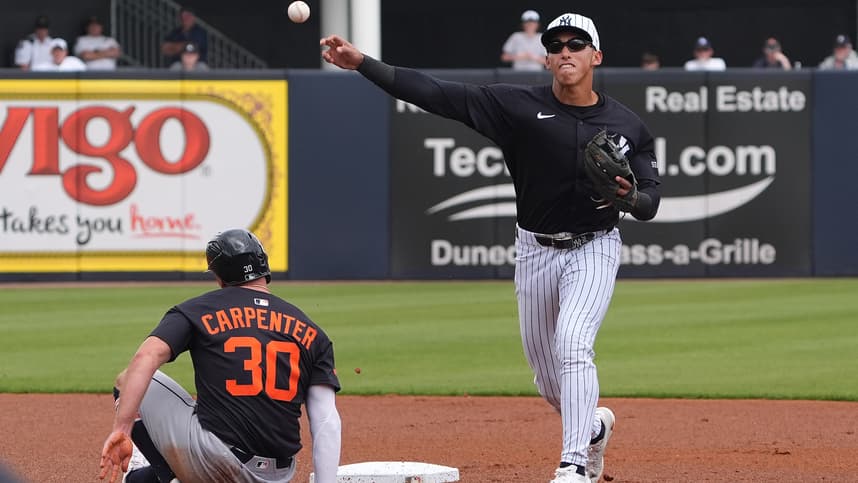 MLB: Spring Training-Detroit Tigers at New York Yankees