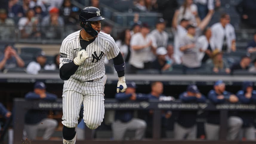 MLB: Tampa Bay Rays at New York Yankees, jorbit vivas