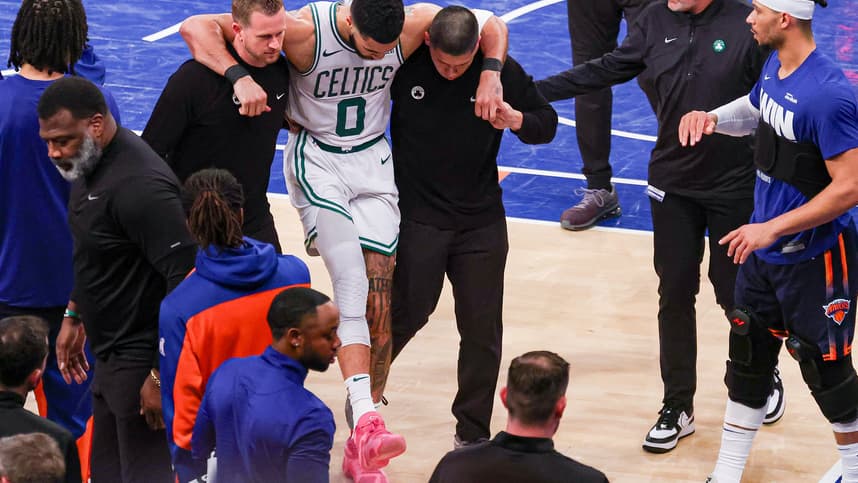 NBA: Playoffs-Boston Celtics at New York Knicks