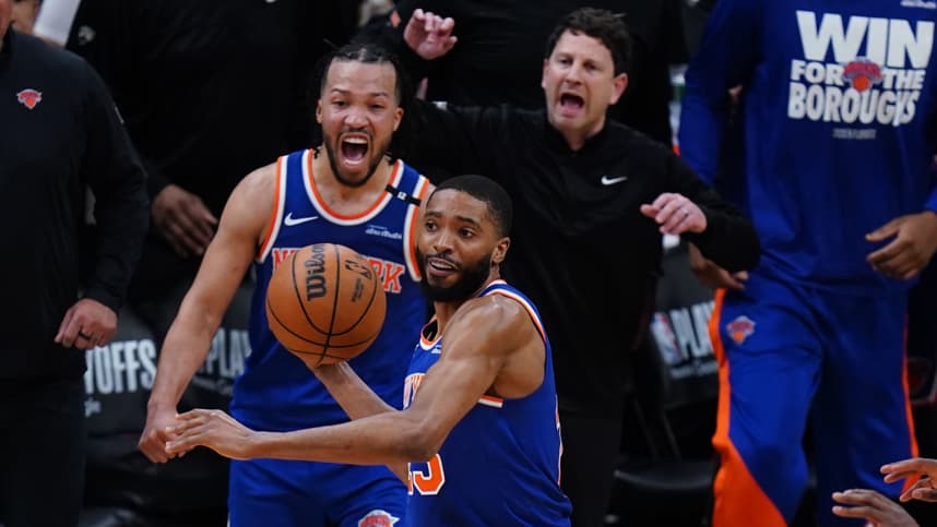 NBA: Playoffs-New York Knicks at Boston Celtics
