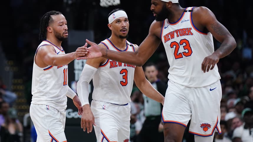 NBA: Playoffs-New York Knicks at Boston Celtics