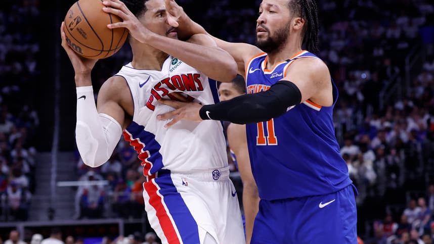 NBA: Playoffs-New York Knicks at Detroit Pistons