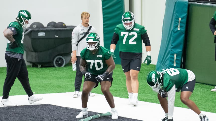 NFL: New York Jets Rookie Minicamp, armand membou