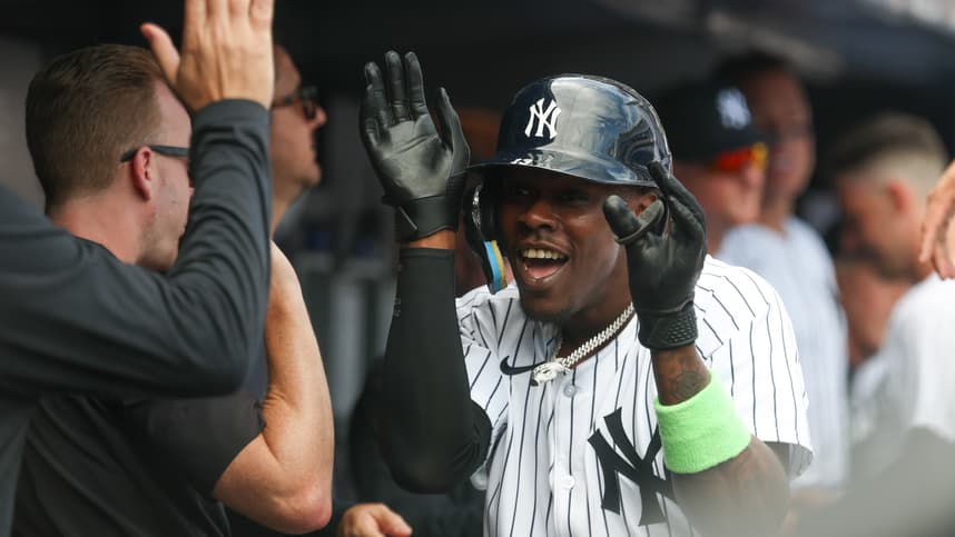 MLB: Athletics at New York Yankees, jazz chisholm