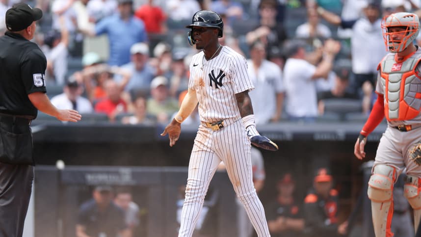 MLB: Baltimore Orioles at New York Yankees, jazz chisholm