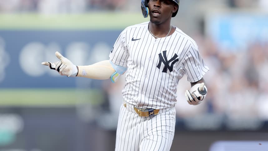 MLB: Boston Red Sox at New York Yankees, jazz chisholm