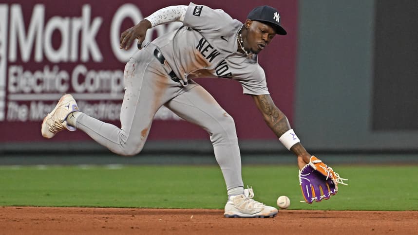 MLB: New York Yankees at Kansas City Royals, jazz chisholm