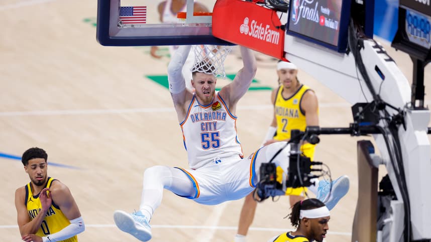 NBA: Finals-Indiana Pacers at Oklahoma City Thunder, isaiah hartenstein, knicks