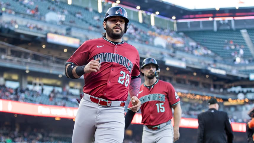 MLB: Arizona Diamondbacks at San Francisco Giants, Eugenio Suárez, new york yankees
