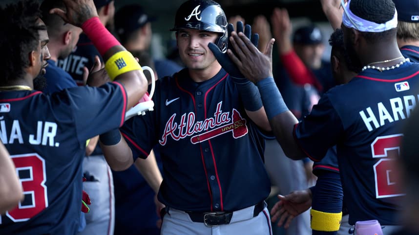 MLB: Atlanta Braves at Athletics