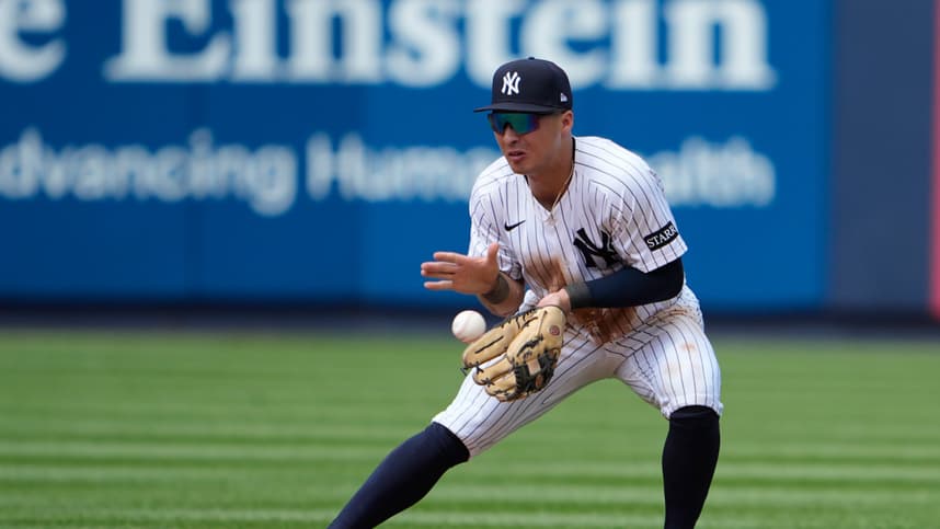 MLB: Chicago Cubs at New York Yankees, anthony volpe