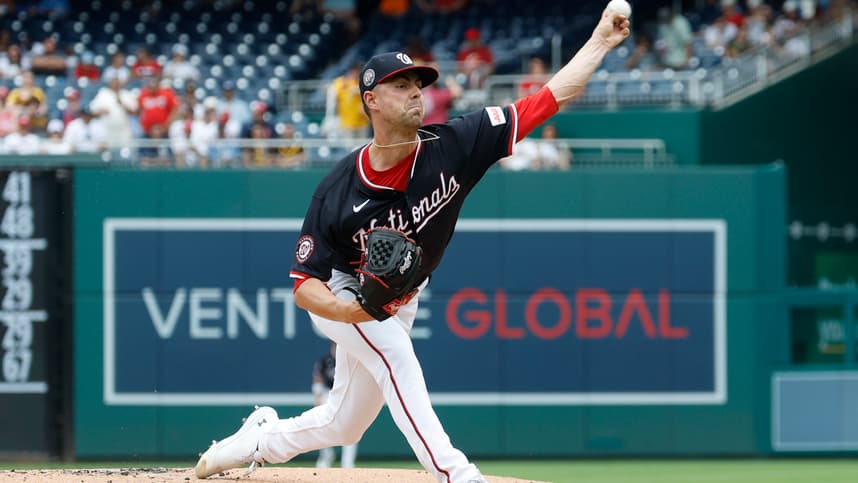 MLB: San Diego Padres at Washington Nationals, MacKenzie Gore, yankees