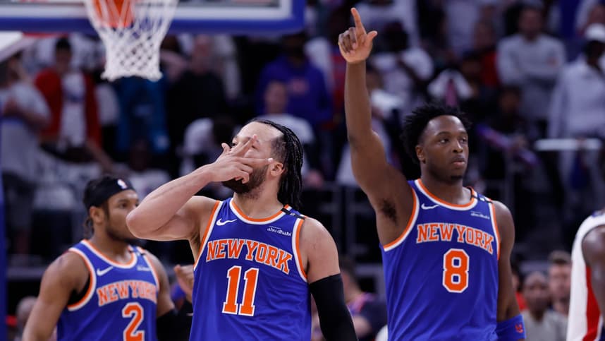 NBA: Playoffs-New York Knicks at Detroit Pistons