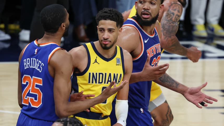 NBA: Playoffs-New York Knicks at Indiana Pacers