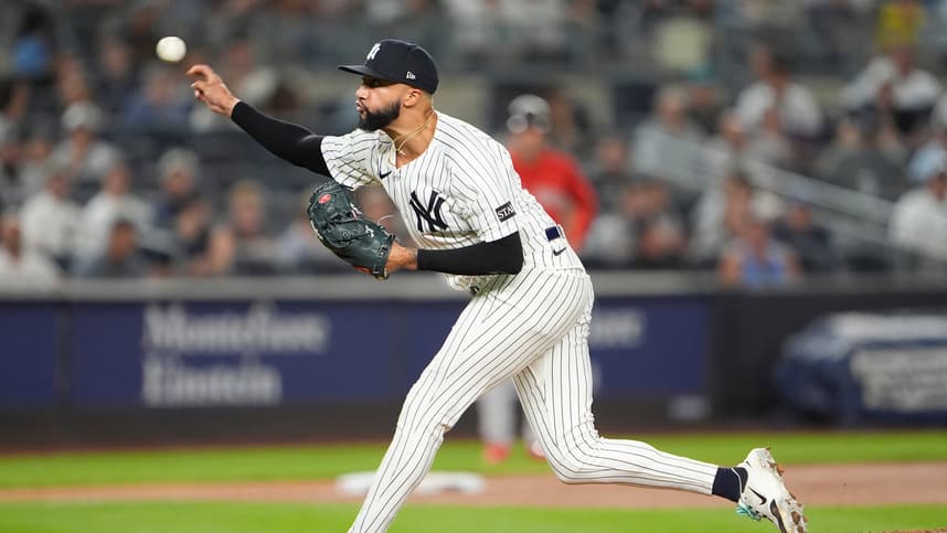 MLB: Boston Red Sox at New York Yankees, devin williams