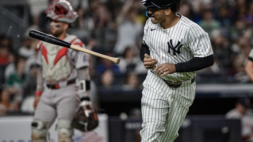 MLB: Boston Red Sox at New York Yankees, trent grisham